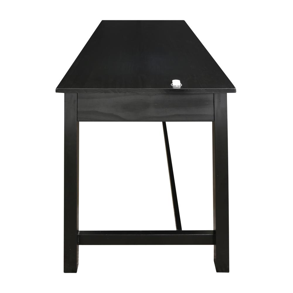 Jefferson Work Desk with Concealed Side Drawer