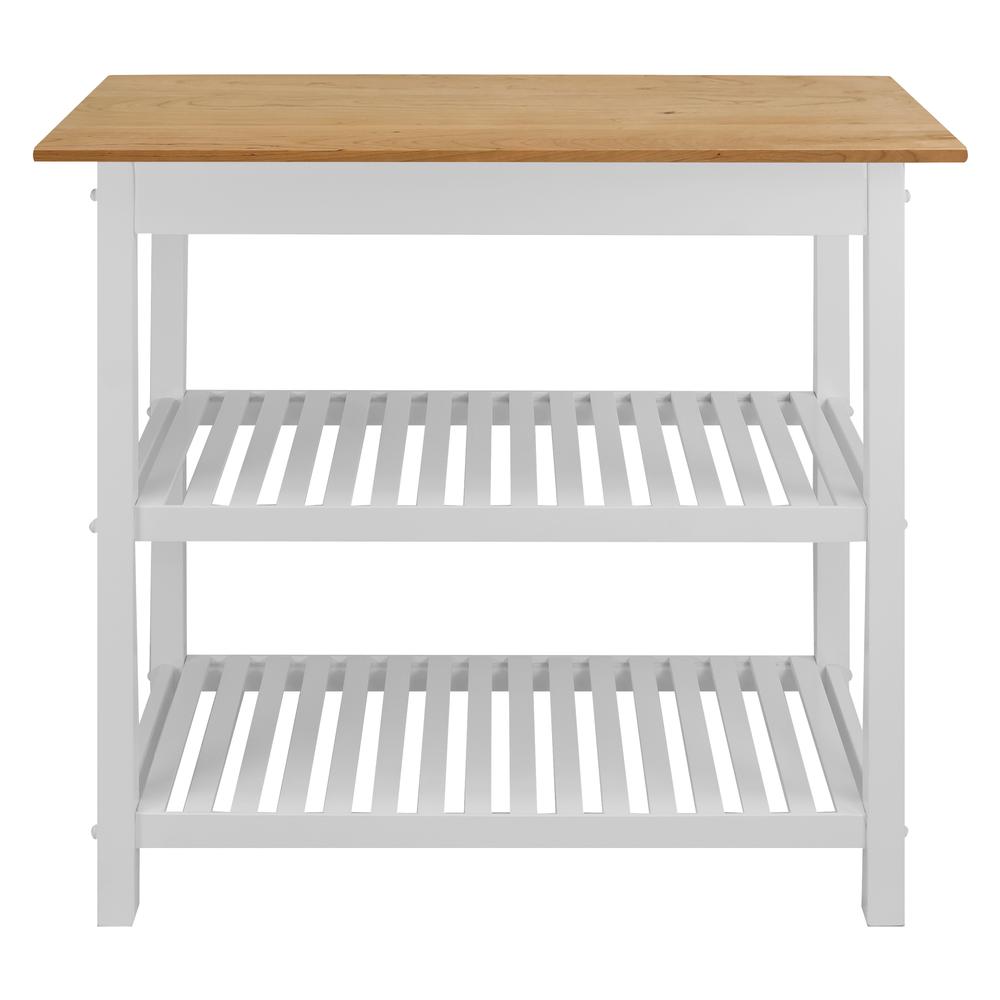 Kitchen Island with Solid American Cherry Top