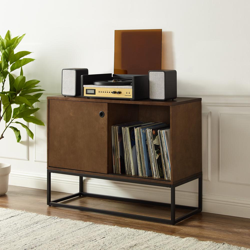 Byron Record Storage Media Console
