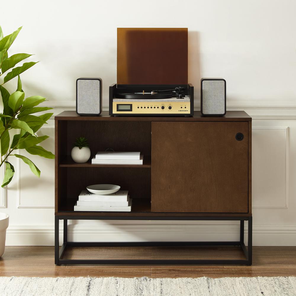 Byron Record Storage Media Console