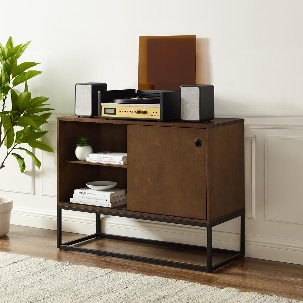 Byron Record Storage Media Console