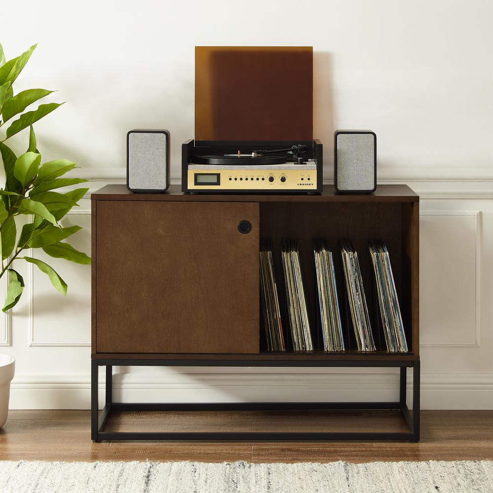 Byron Record Storage Media Console