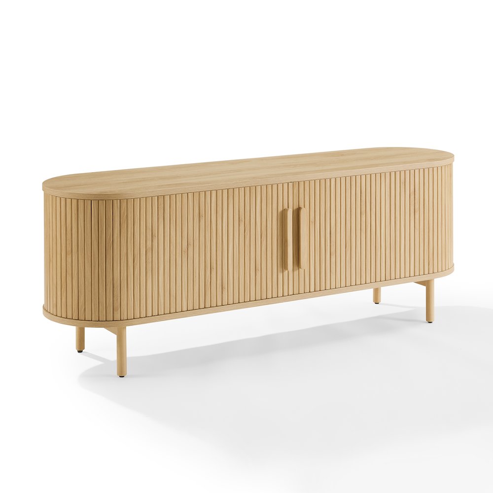 Ambrose Record Storage Media Console In Ash