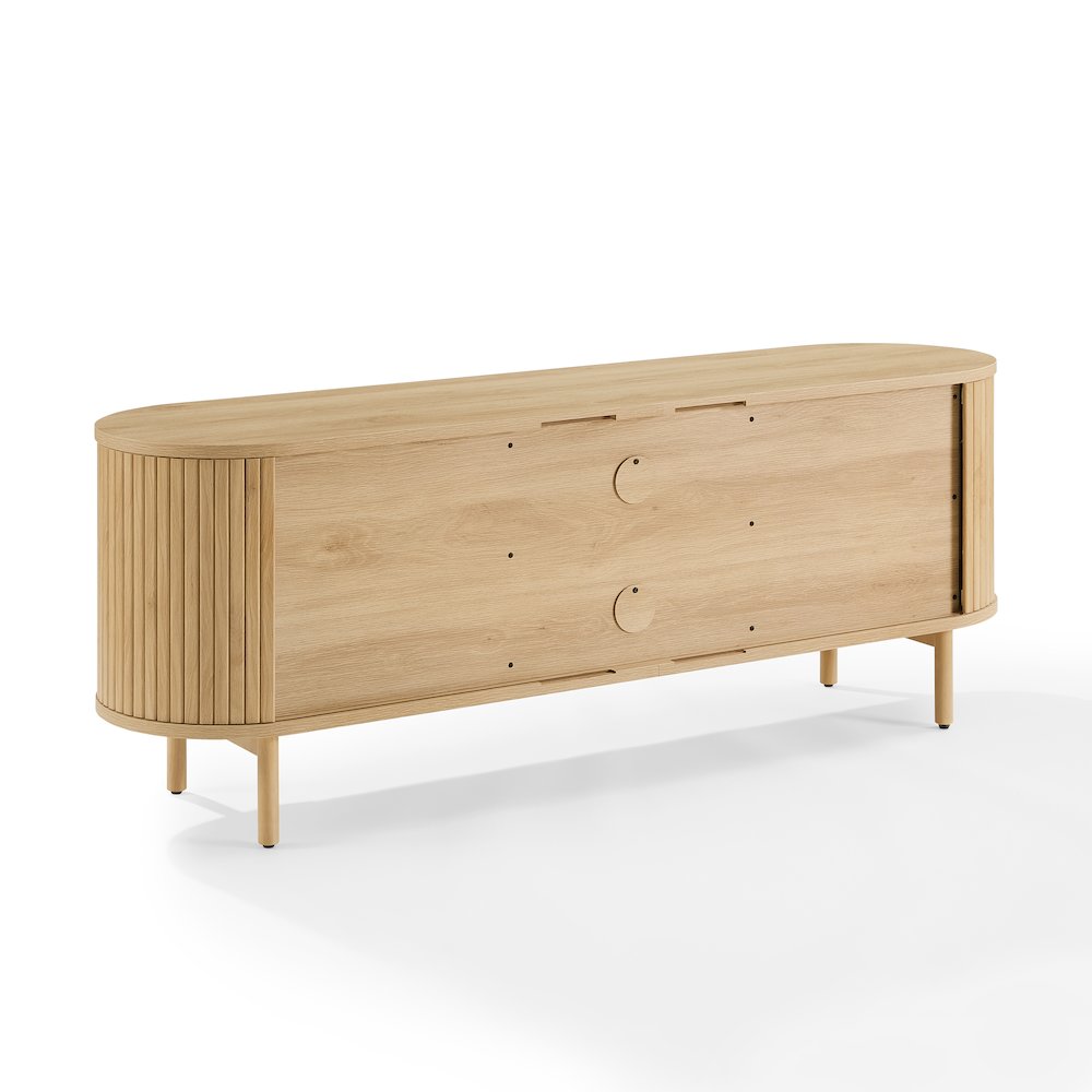 Ambrose Record Storage Media Console In Ash