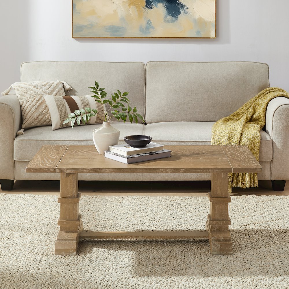 Joanna Coffee Table In Rustic Brown