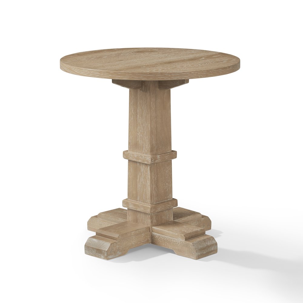 Joanna Side Table In Rustic Brown