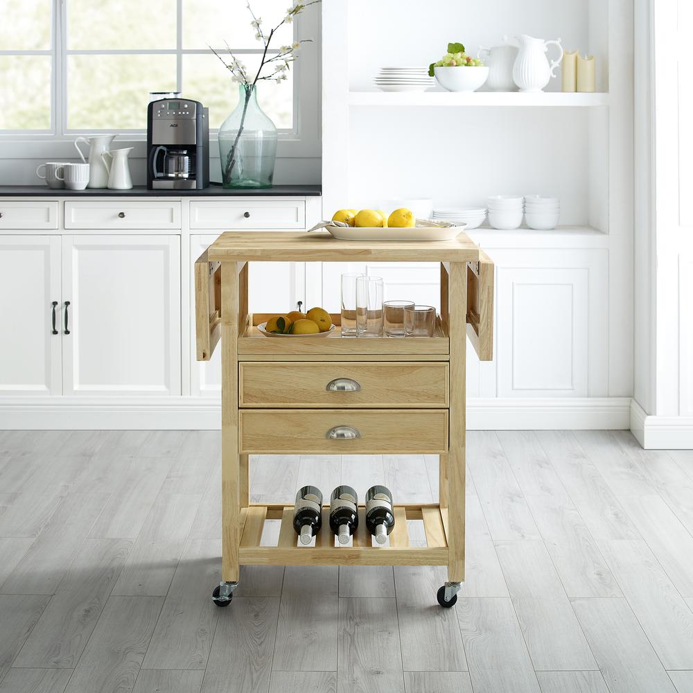Bristol Double Drop Leaf Kitchen Cart