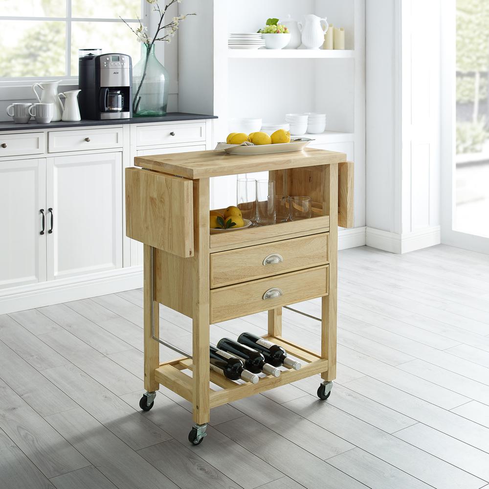 Bristol Double Drop Leaf Kitchen Cart