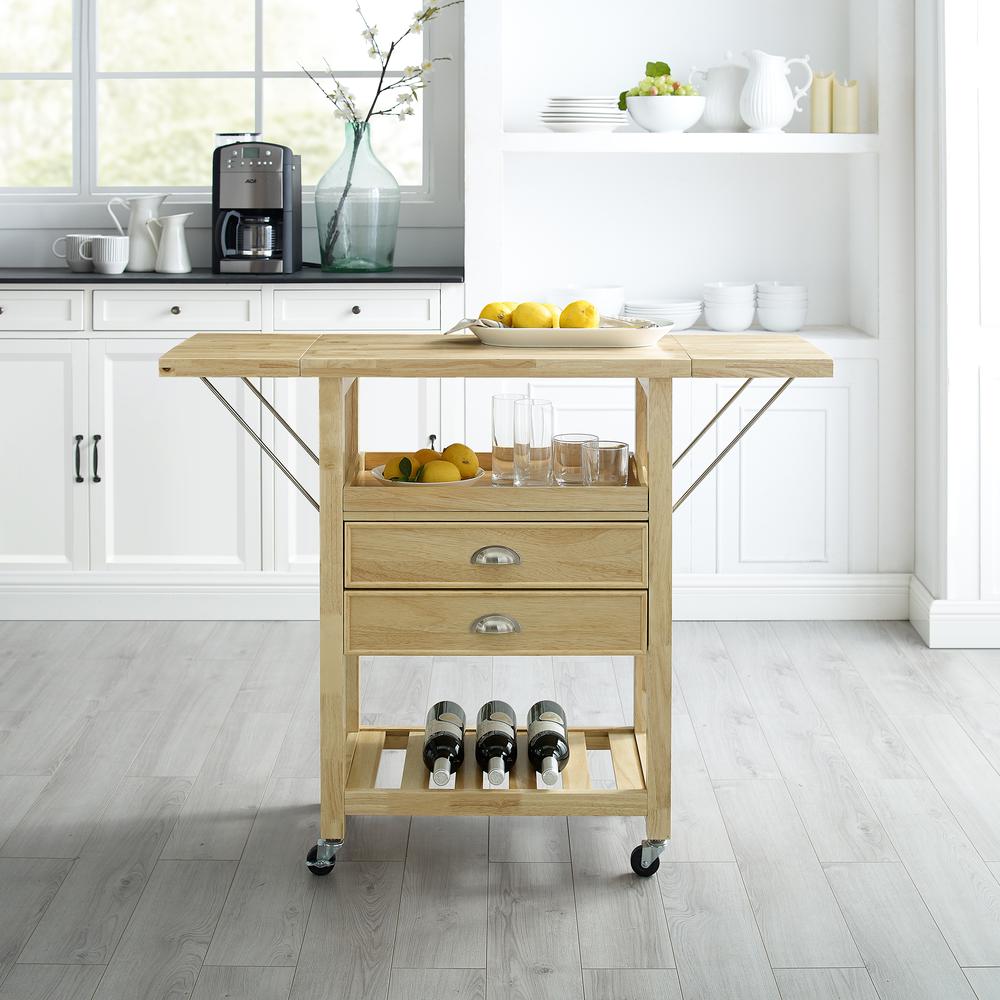 Bristol Double Drop Leaf Kitchen Cart