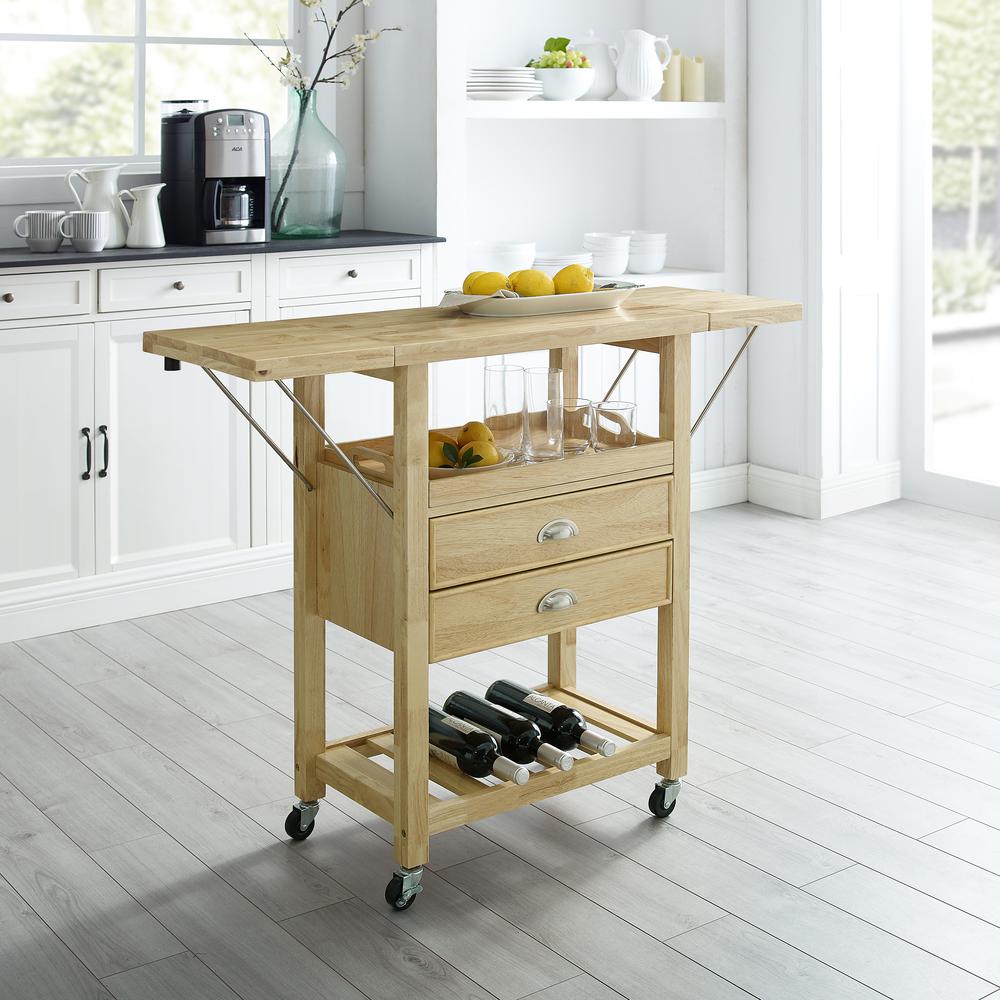 Bristol Double Drop Leaf Kitchen Cart