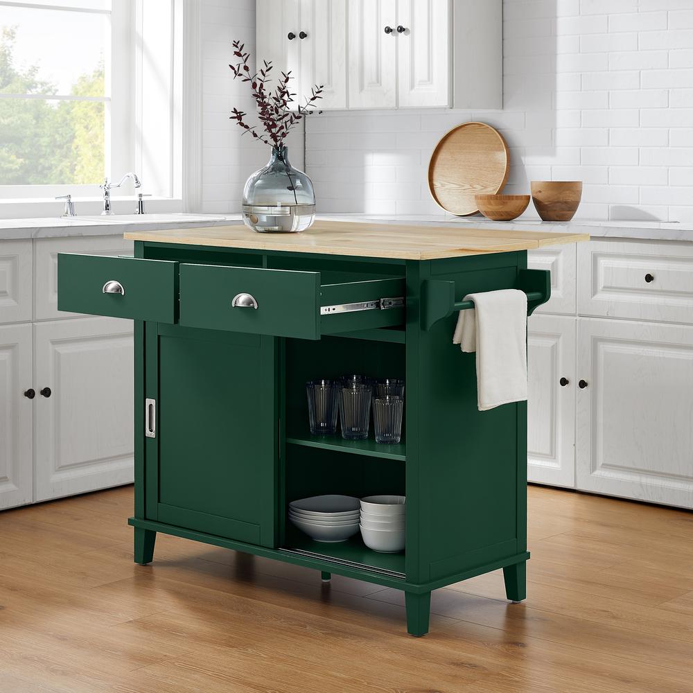 Cora Drop Leaf Kitchen Island
