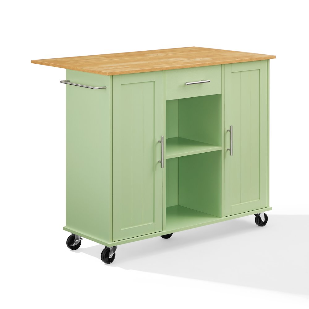 Stella Kitchen Cart In Mint