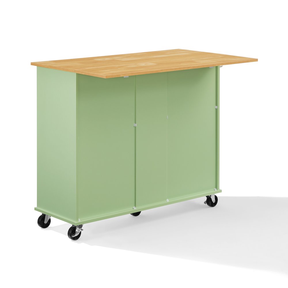 Stella Kitchen Cart In Mint