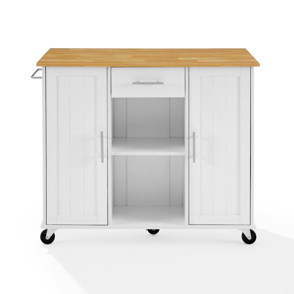Stella Kitchen Cart In White