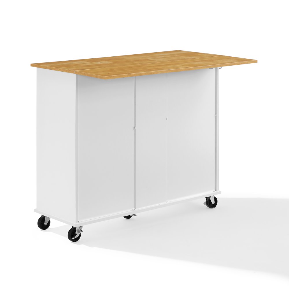Stella Kitchen Cart In White