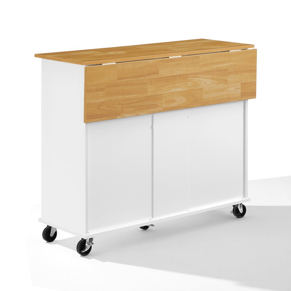 Stella Kitchen Cart In White