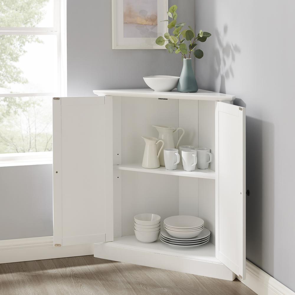 Shoreline Stackable Corner Kitchen Storage Pantry
