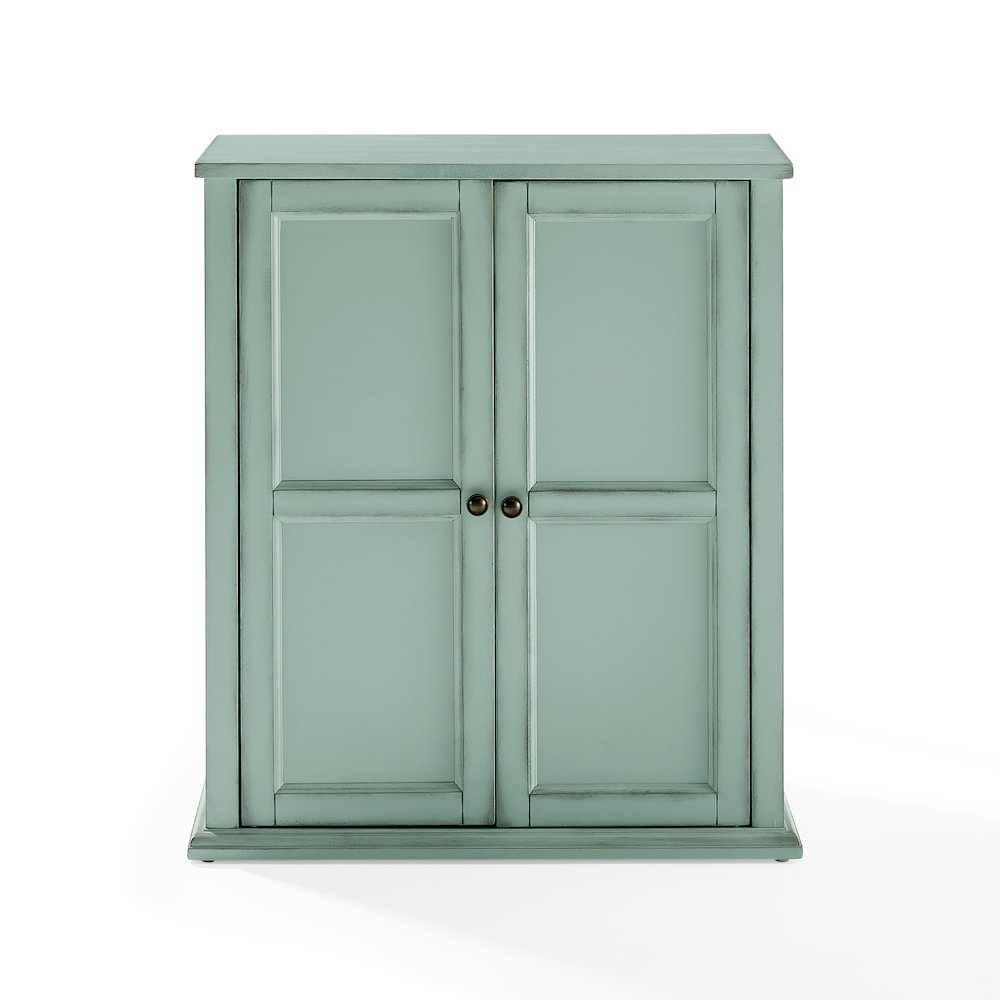 Gemma Medium Record Player Cabinet With Vinyl Storage White Oak