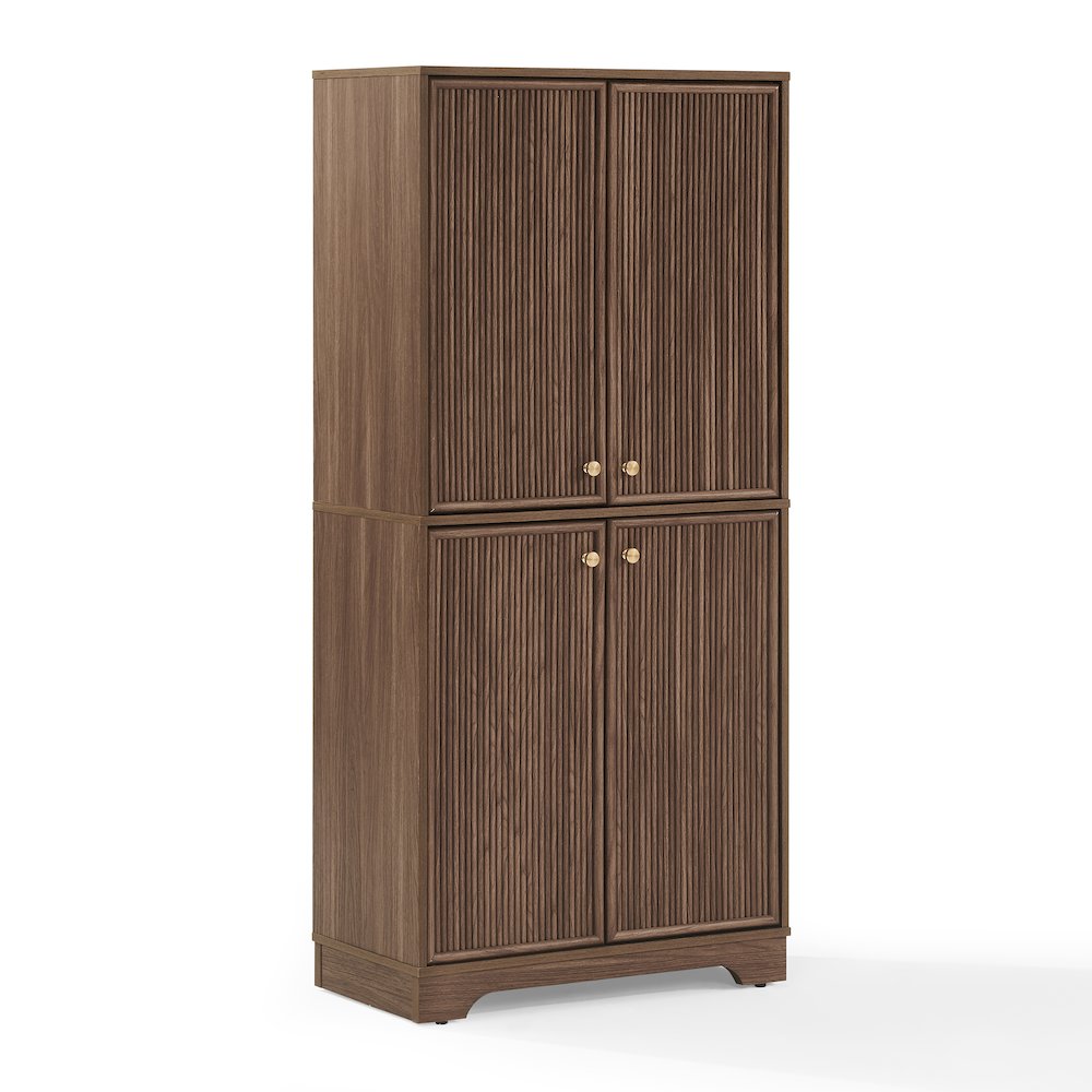 Naomi Kitchen Storage Pantry Walnut