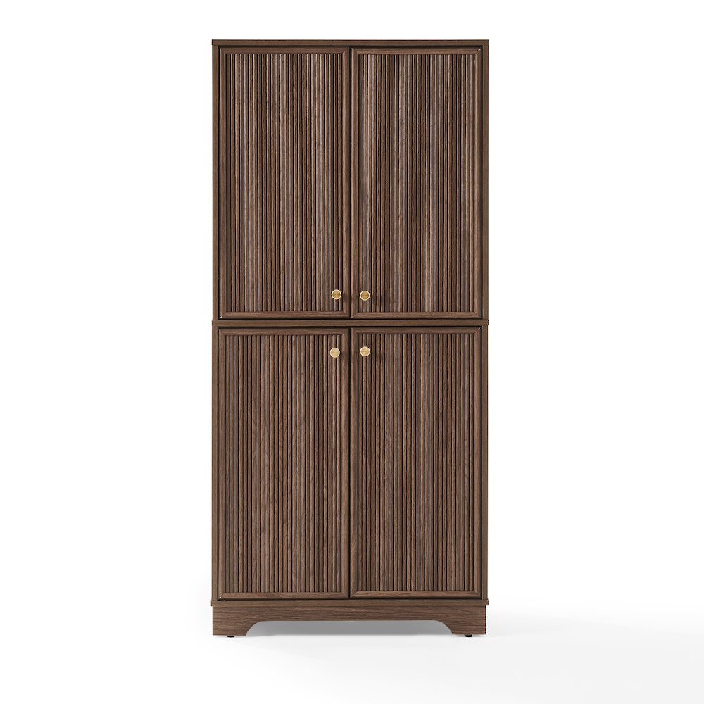 Naomi Kitchen Storage Pantry Walnut