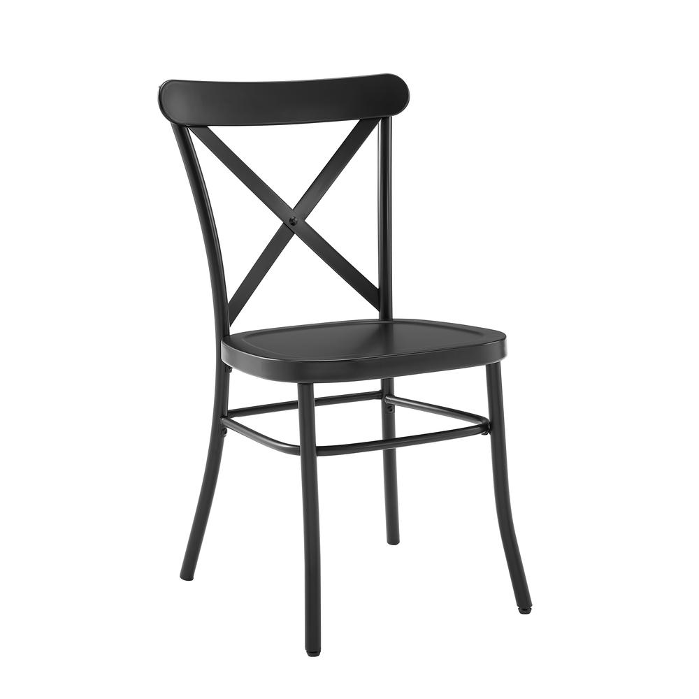 Camille 2-Piece Metal Dining Chair Set