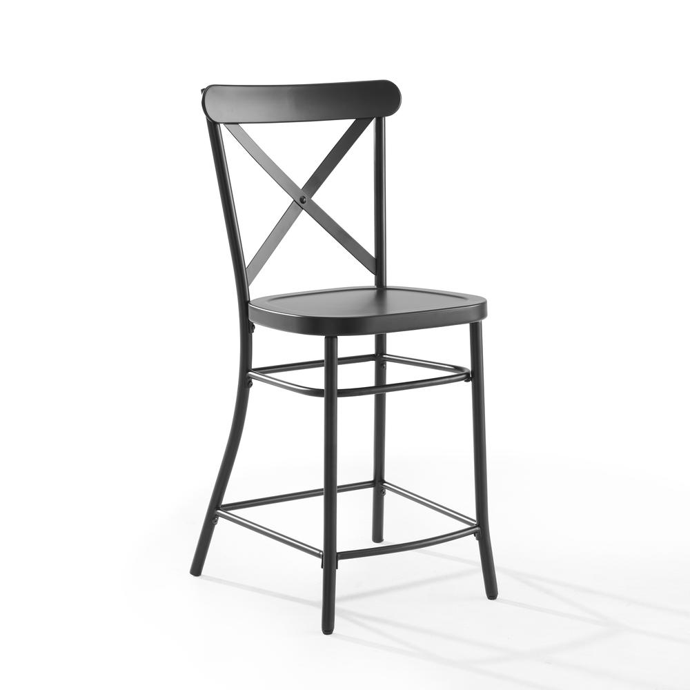 Camille 2-Piece Counter Height Bar Stool Set