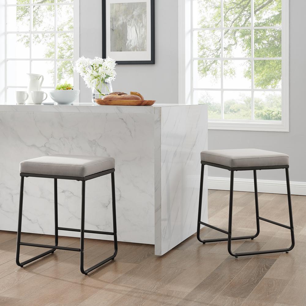 Beckett 2-Piece Counter Height Bar Stool Set