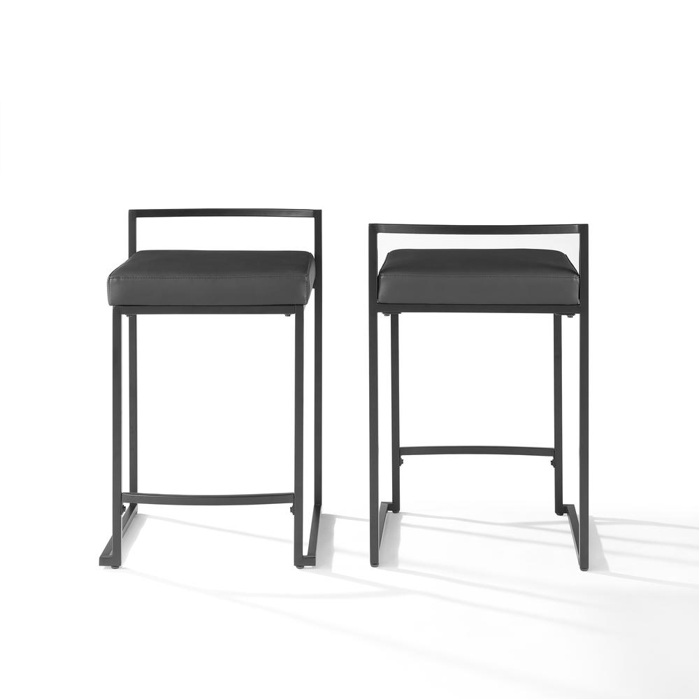 Harlowe 2-Piece Counter Height Bar Stool Set