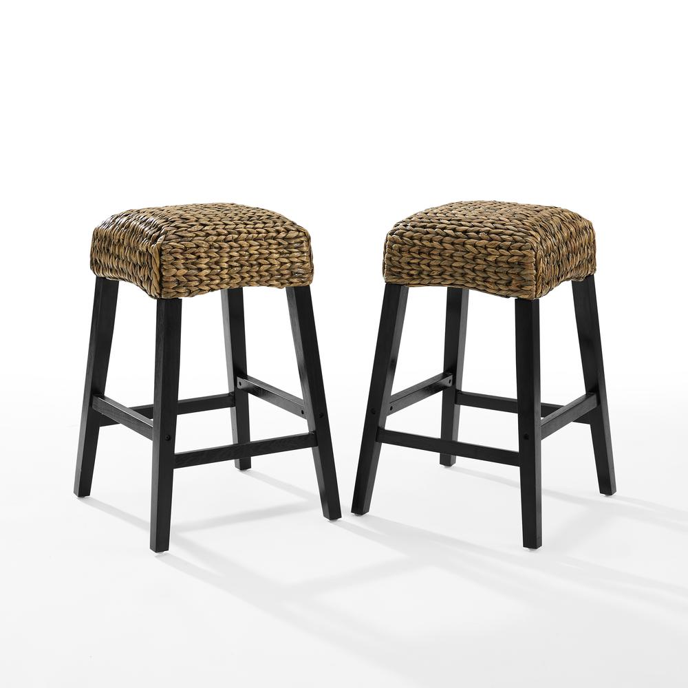 Edgewater 2-Piece Backless Counter Height Bar Stool Set