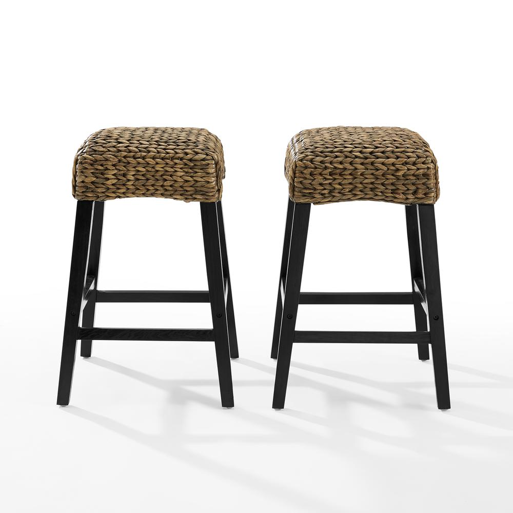 Edgewater 2-Piece Backless Counter Height Bar Stool Set