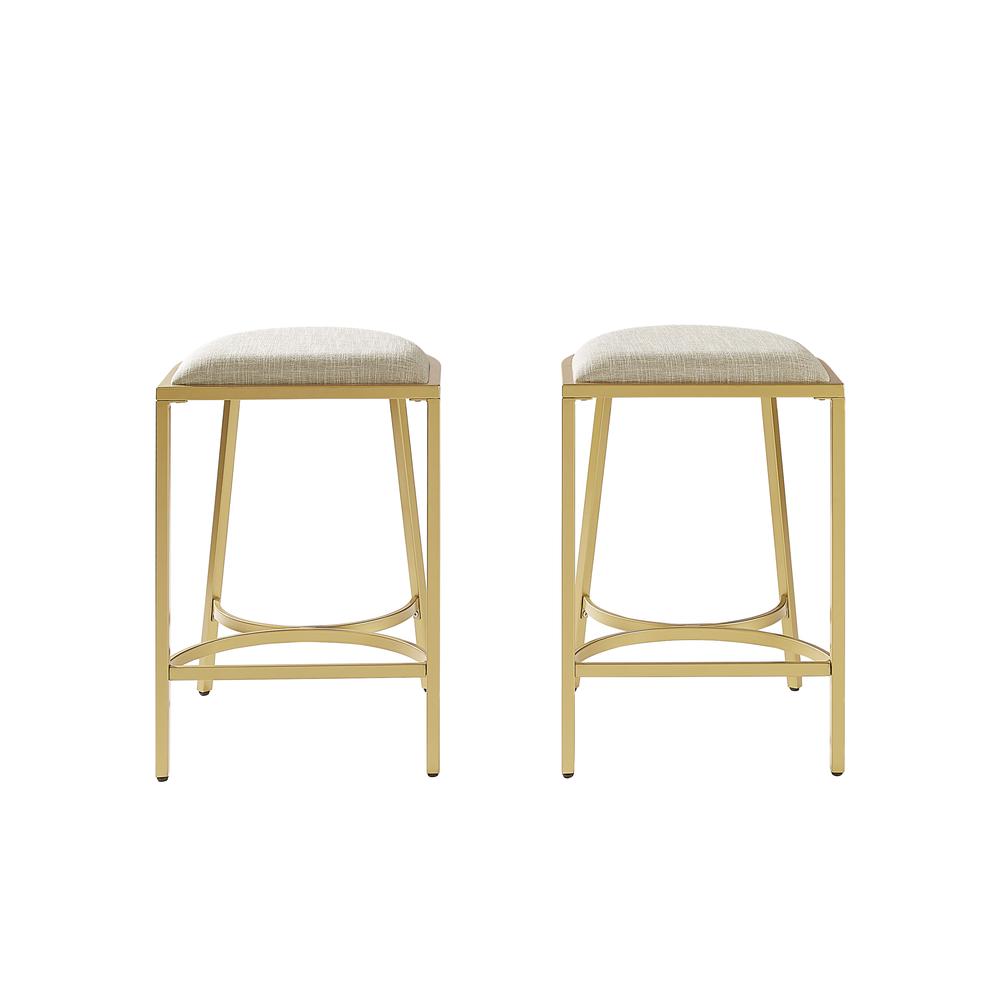 Ellery 2-Piece Counter Height Bar Stool Set