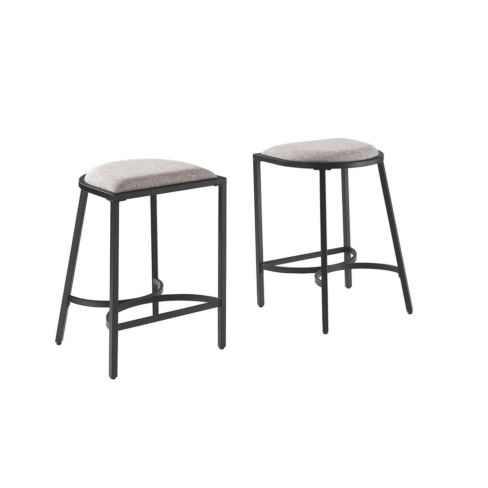 Ellery 2-Piece Counter Height Bar Stool Set