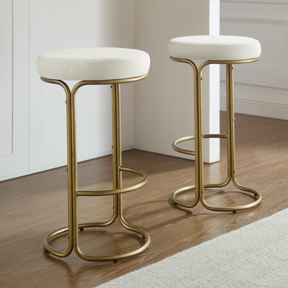Carson 2-Piece Counter Height Bar Stool Set