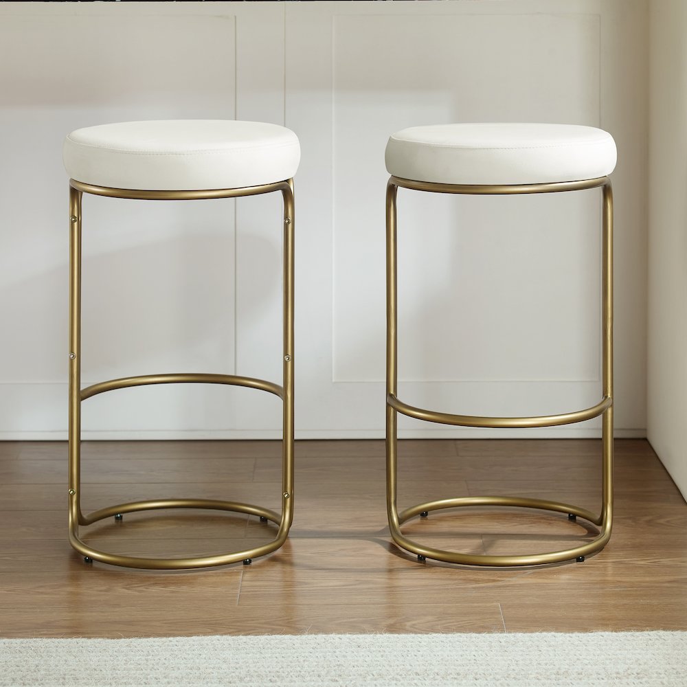 Carson 2-Piece Counter Height Bar Stool Set