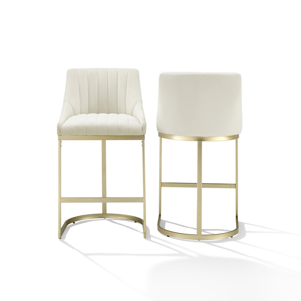 Esme 2-Piece Counter Height Bar Stool Set