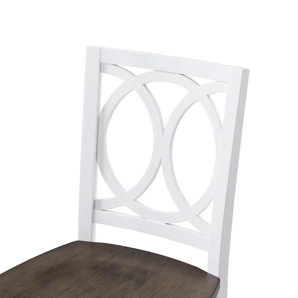 Charlotte 2-Piece Counter Height Bar Stool Set