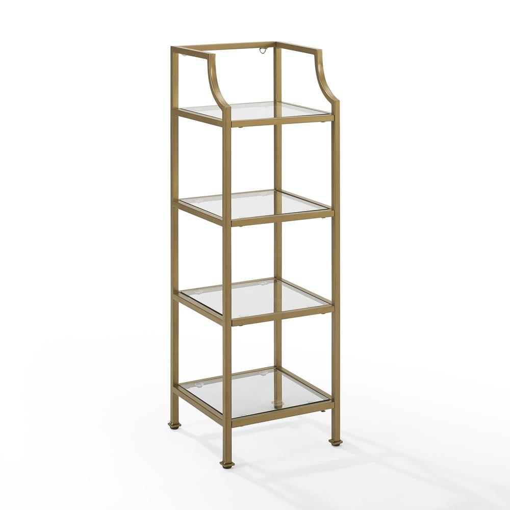 Aimee Short Etagere Bookcase