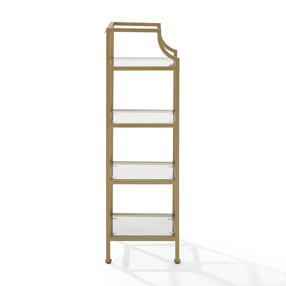 Aimee Short Etagere Bookcase