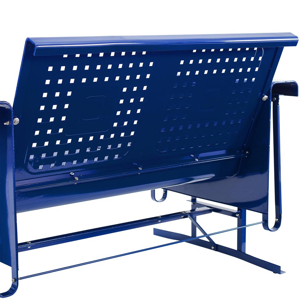 Bates Retro Outdoor Sofa Glider