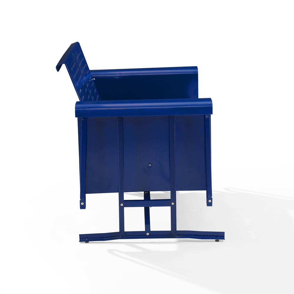 Bates Retro Outdoor Loveseat Glider