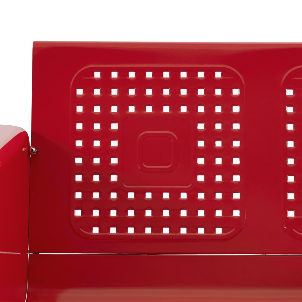 Bates Retro Outdoor Loveseat Glider