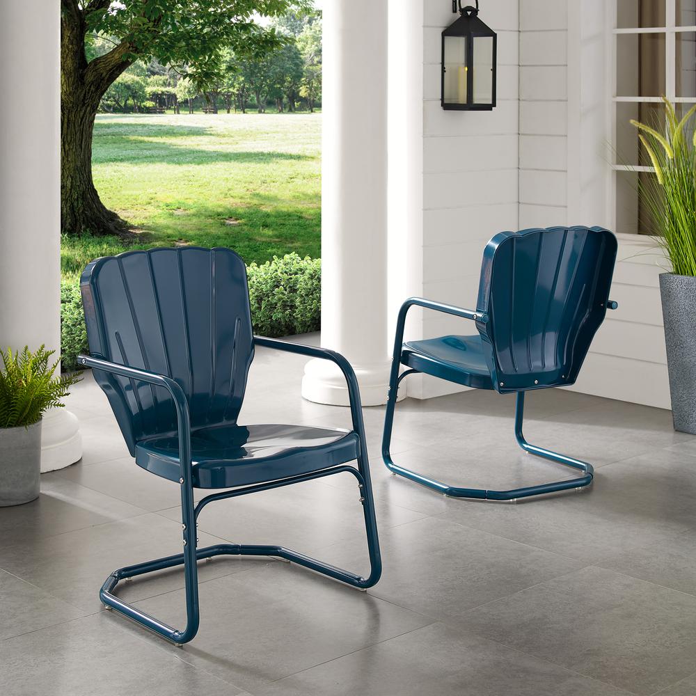 Ridgeland 2Pc Retro Outdoor Chair Set