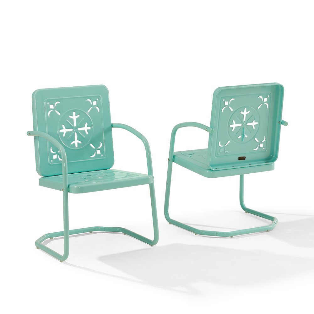 Azalea 2-Piece Retro Outdoor Chair Set