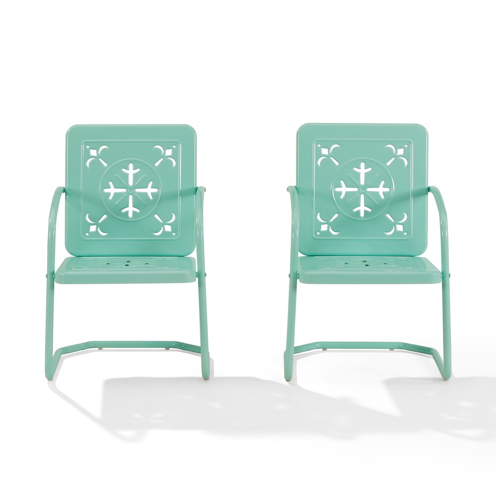 Azalea 2-Piece Retro Outdoor Chair Set