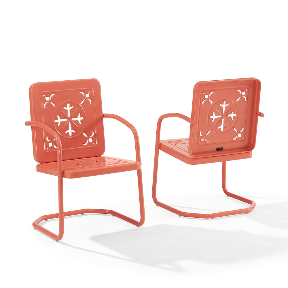 Azalea 2-Piece Retro Outdoor Chair Set