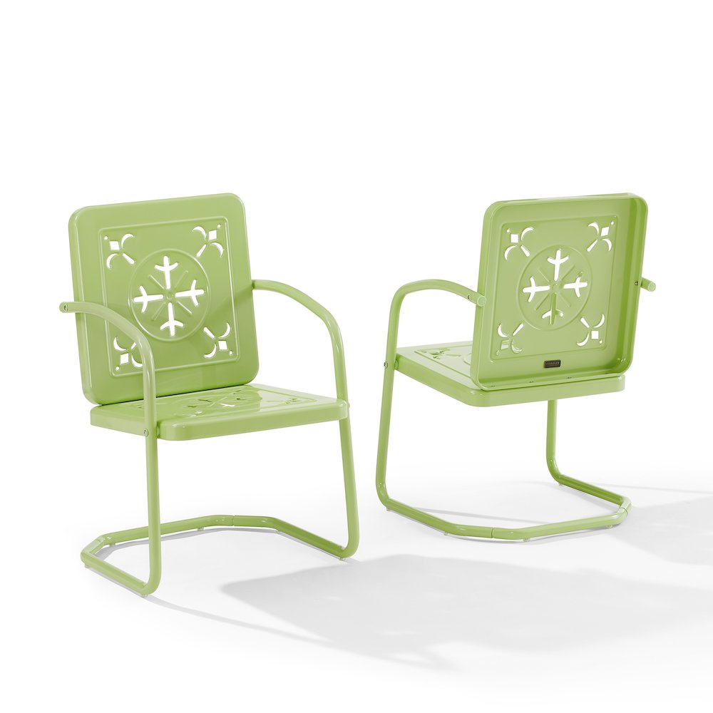 Azalea 2-Piece Retro Outdoor Chair Set