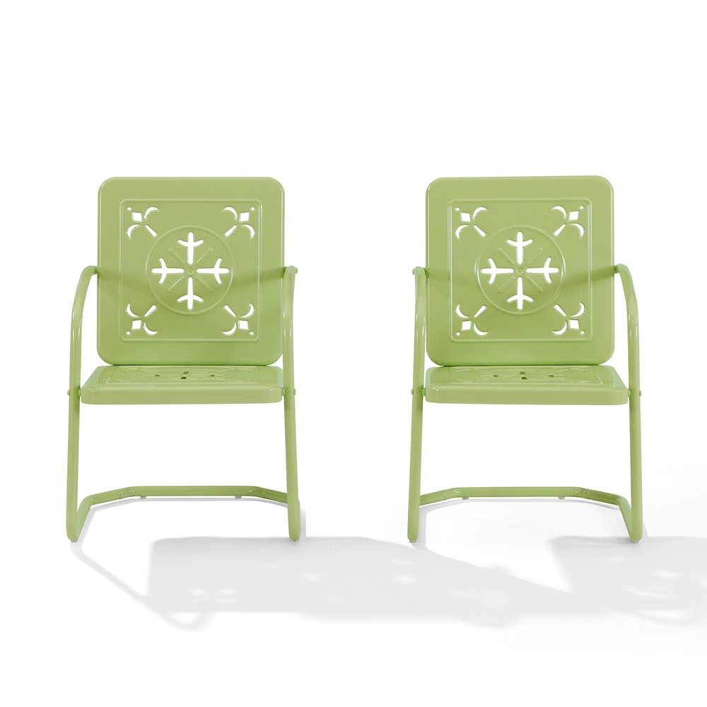 Azalea 2-Piece Retro Outdoor Chair Set