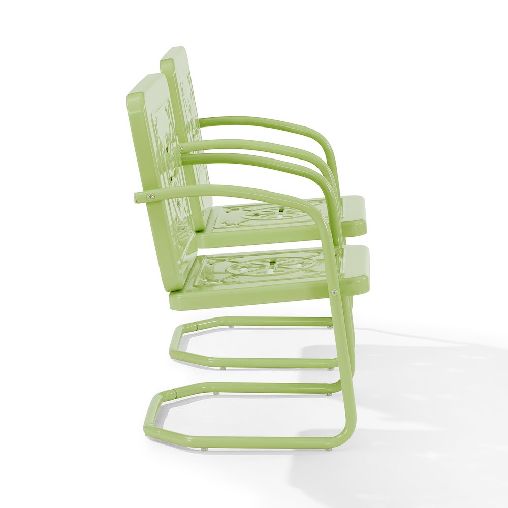 Azalea 2-Piece Retro Outdoor Chair Set