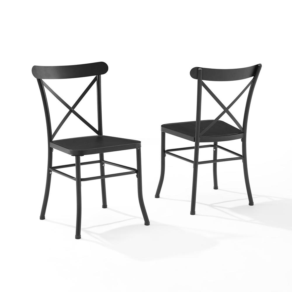 Astrid 2Pc Indoor Outdoor Dining Chair Set