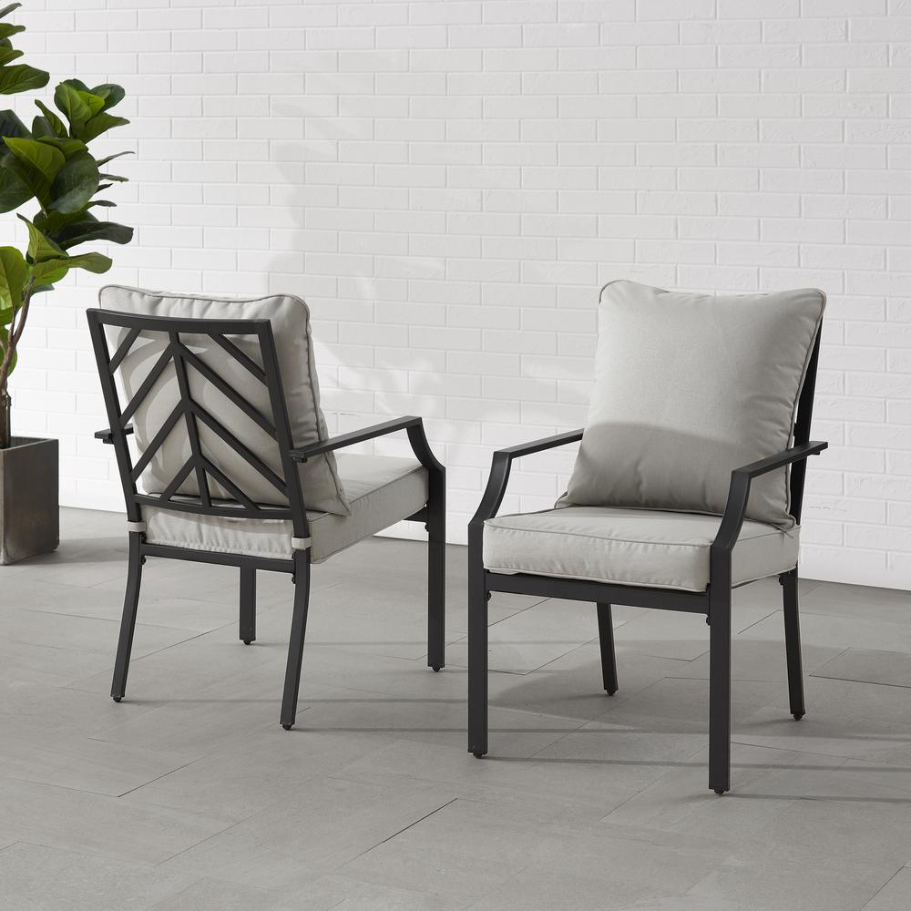 Otto 2Pc Outdoor Dining Chair Set